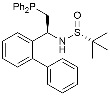 [S(R)]-N-[(1S)-1-[1,1'-联苯]-2-(二苯基膦)乙基]-2-叔丁基亚磺酰胺