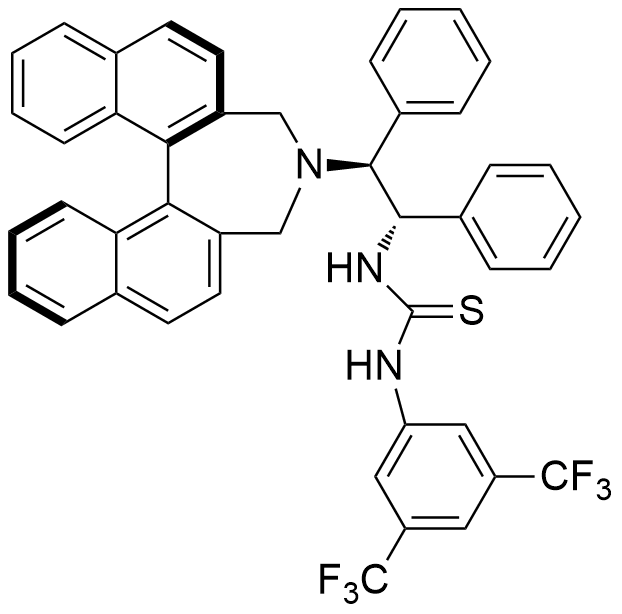 N-[3,5-双(三氟甲基)苯基]-N'-[(1S,2S)-2-[(11bR)-3,5-二氢-4H-联萘并[2,1-c:1',2'-e]氮杂卓-4-基]-1,2-二苯基乙基]硫脲