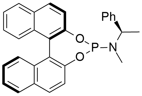 (11bR)​-N-​​甲基-​N-​[(R)​-​1-苯基乙基]​-联萘并[2,​1-​d:1',​2'-f][1,3,2]二氧膦杂-4-胺