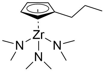 三(二甲基氨基)[(1,2,3,4,5-η)-1-丙基-2,4-环戊二烯-1-基]锆