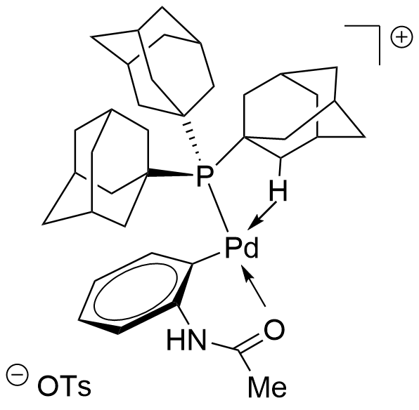 {2-(乙酰基-k0)氨基）苯基-kC][三(1-金刚烷基)磷化氢钯} (p-甲苯磺酸盐)