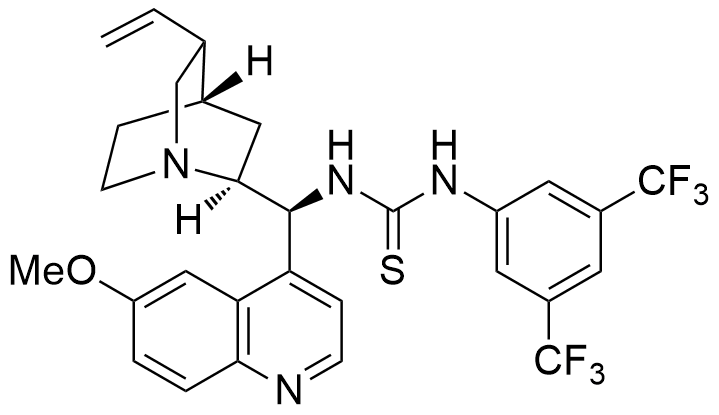 N-​[3,​5-二(三氟甲基)​苯基]​-N'-​[(8α,​9S)​-​6'-甲氧基奎宁-​9-​基]​硫脲