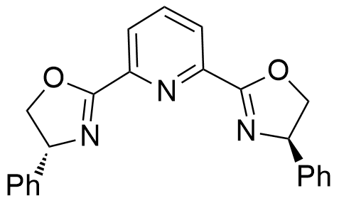 (+)-2,6-双[(4R)-4-苯基-2-噁唑啉基]吡啶