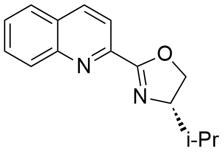 (S)-4-isopropyl-2-(quinolin-2-yl)-4,5-dihydrooxazole