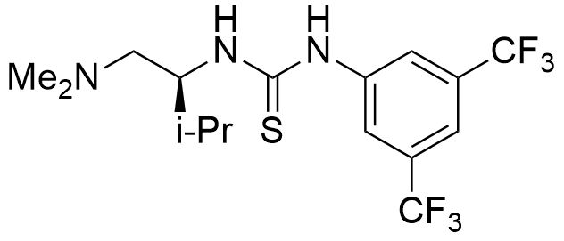 (S)-1-[3,5-双(三氟甲基)苯基]-3-[1-(二甲基氨基)-3-甲基丁-2-基]硫脲
