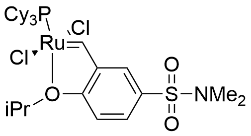 {[2-(异丙氧基)-5-(N,N-二甲氨基磺酰基)苯基]亚甲基}(三环己基膦)二氯化钌(II) 展催化剂-1C