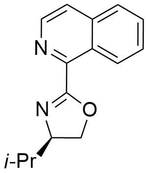 1-[(4R)-4,5-二氢-4-异丙基-2-恶唑基]异喹啉