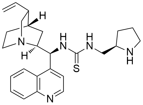 N-(8α,9S)-Cinchonan-9-yl-N'-[(2R)-2-pyrrolidinylmethyl]thiourea