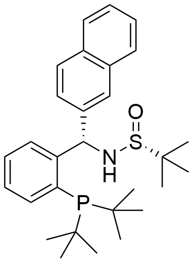 [S(R)]-N-[(S)-[2-(二叔丁基膦)苯基](2-萘基)甲基]-2-叔丁基亚磺酰胺