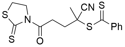 苯氰二硫酸，1-氰基-1-甲基-4-氧代-4-(2-硫代-3-噻唑烷基)丁酯
