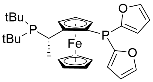 (S)-1-[(Rp)-2-(二-2-呋喃基膦基)二茂铁基]乙基二叔丁基膦