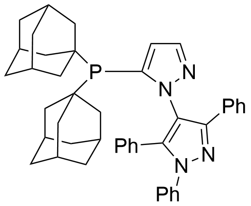 5-[二(1-金刚烷基)膦]-1',3',5'-三苯基-1'H-[1,4'] 联吡啶