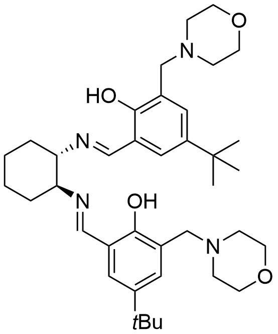 2,2'-[(1S,2S)-(+)-1,2-环己二基双[(E)-(次氮基次甲基)]]双[4-(叔丁基)-6-(4-吗啉基甲基)苯酚]