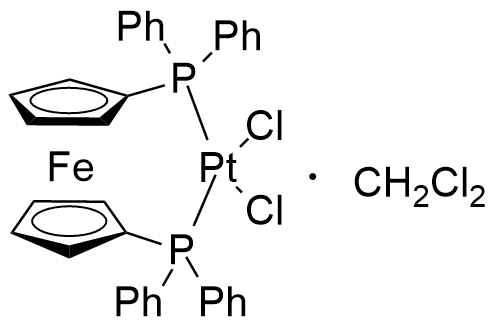 [1,1'-双(二苯基膦)二茂铁]氯化铂(II),二氯甲烷加合物