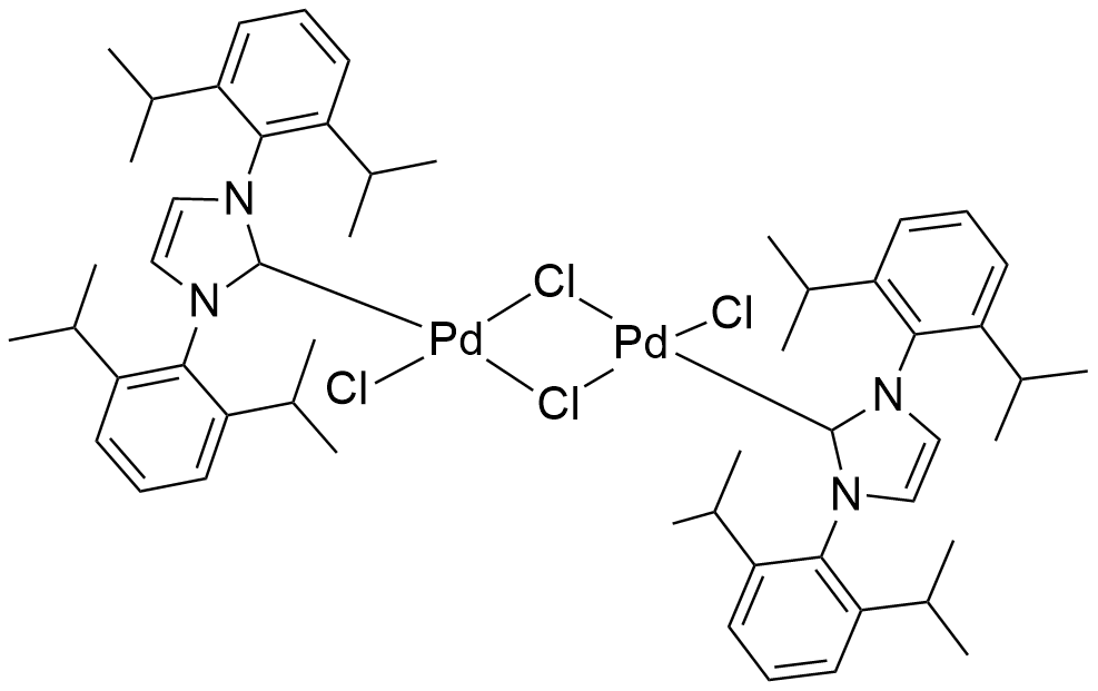 二氯-[1,3-双(二异丙苯基)咪唑-2-基]钯(II)二聚体