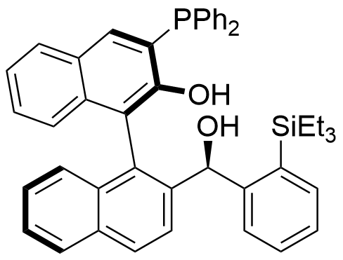 (R)-3-(二苯基膦基)-2'-((R)-羟基(2-(三乙基硅基)苯基)甲基)-[1,1'-联萘]-2-醇