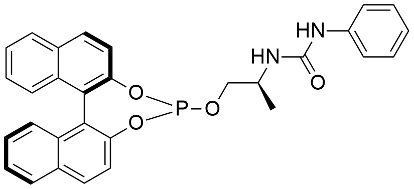 1-((2S)-1-[(11bS)-2,6-Dimethyldinaphtho[2,1-d:1',2'-f][1,3,2]dioxaphosphepin-4-yloxy]propan-2-yl}-3-phenylurea
