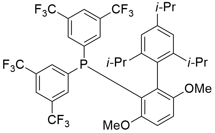 2-[二3,5-双(三氟甲基)苯基膦]-3,6-二甲氧基-2',4',6'-三异丙基-1,1'-联苯