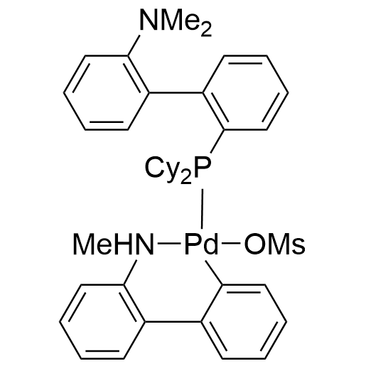 甲磺酸[2-二环己膦基-2'-(N,N-二甲胺)-联苯](2'-甲氨基-1,1'-联苯-2-基)钯(II)