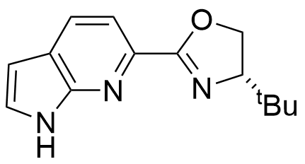 1H-吡咯并[2,3-b]吡啶，6-[(4S)-4-(1,1-二甲基乙基)-4,5-二氢-2-恶唑基]-(ACI)