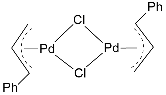 二氯双[(1,2,3)-1-苯基- 2 -丙烯]二钯(II)
