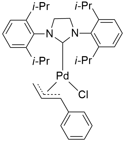 [(1,2,3-η)-3-苯基-2-烯丙基][1,3-双(2,6-二-异丙基苯基)-4,5-二氢咪唑-2-亚基]氯化钯(II)