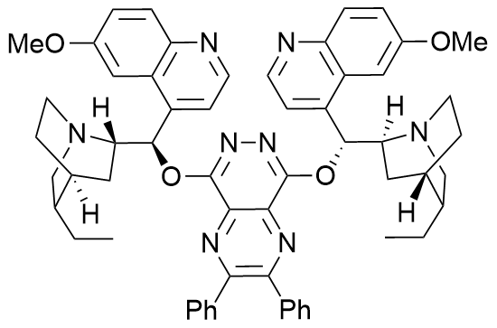 氢化奎宁 5,8-(2,3-二苯基吡嗪并[2,3-D]哒嗪)二醚