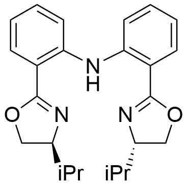 双[2-((4S)-4,5-二氢-4-异丙基恶唑-2-基)苯基]胺
