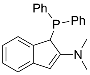 1-二苯基膦-2-(N,N-二甲氨基)-1H-茚(含乙烯基异构体)