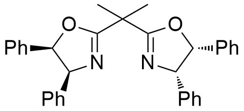 (4S,​4'S,​5R,​5'R)​-2,​2'-​(1-​Methylethylidene)​bis[4,​5-​dihydro-​4,​5-​diphenyloxazole]