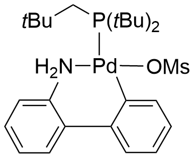 [2-(Amino-kN)[1,1'-biphenyl]-2-yl-kC][bis(1,1-dimethylethyl)(2,2-dimethylpropyl)phosphine](methanesulfonato-kO)palladium