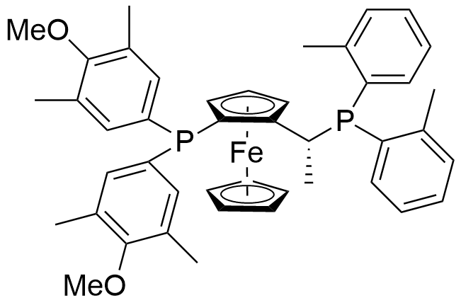(R)-1-{(Sp)-2-[双(3,5-二甲基-4-甲氧基苯基)膦基]二茂铁}乙基二-2-甲基苯基膦