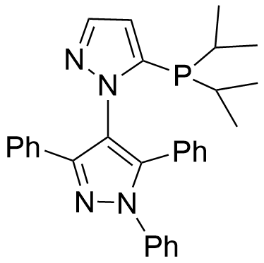 5-二异丙基膦-1',3',5'-三苯基-1,4'-二-1H-吡唑