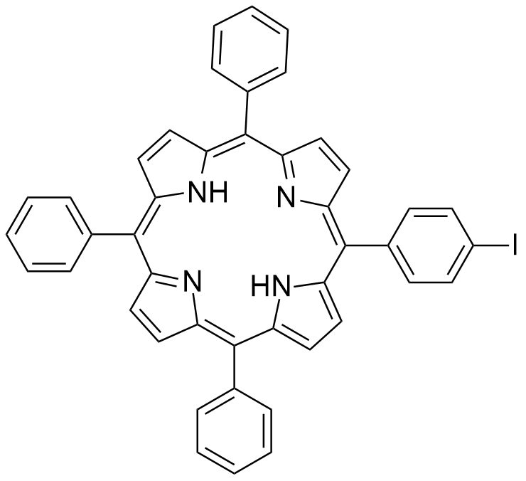 5-(4-Iodophenyl)-10,15,20-triphenyl-21H,23H-porphine