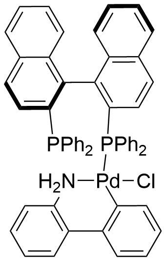 [S-(-)-2,2'-双(二苯基膦)-1,1'-联萘](2'-氨基-1,1'-联苯-2-基)氯化钯(II)