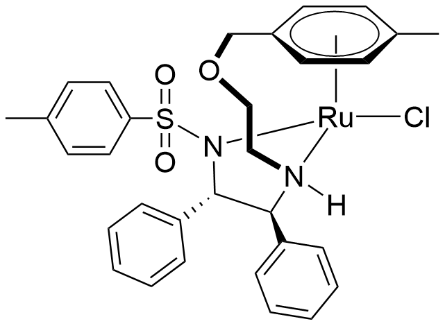 N-[(1S,2S)-1,2-二苯基-2-(2-(4-甲基苄氧基)乙基氨基)-乙基]-4-甲基苯磺酰胺氯化钌(II)