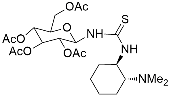 N-[(1R,2R)-2-(Dimethylamino)cyclohexyl]-N'-(2,3,4,6-tetra-O-acetyl-β-D-glucopyranosyl)thiourea