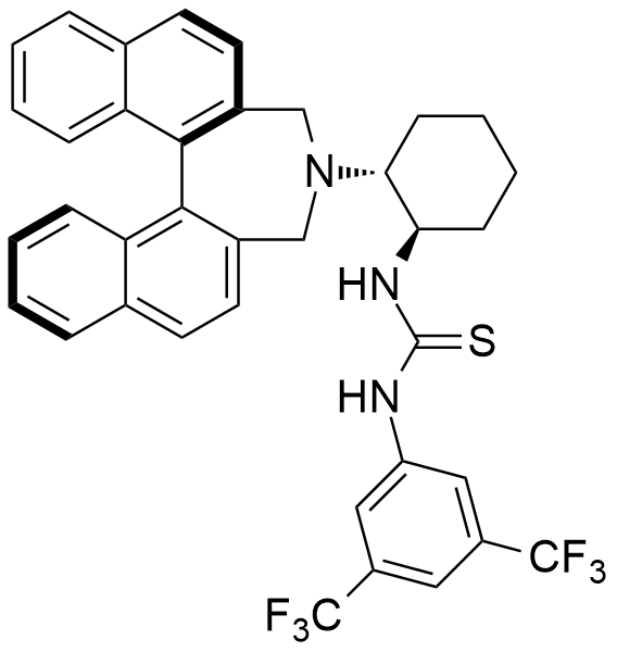N-[3,5-双(三氟甲基)苯基]-N'-[(1R,2R)-2-[(11bR)-3,5-二氢-4H-联萘并[2,1-c:1',2'-e]氮杂卓-4-基]-1,2-二苯基乙基]硫脲