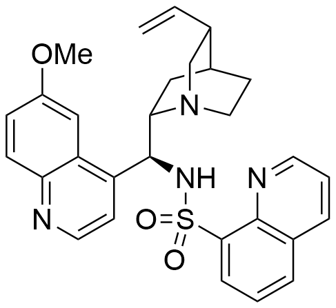 8-Quinolinesulfonamide, N-[(9R)-6′-methoxycinchonan-9-yl]- (ACI)