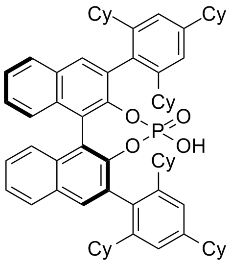 (S)-3,3'-双(2,4,6-环己基苯基)-1,1'-联萘酚磷酸酯