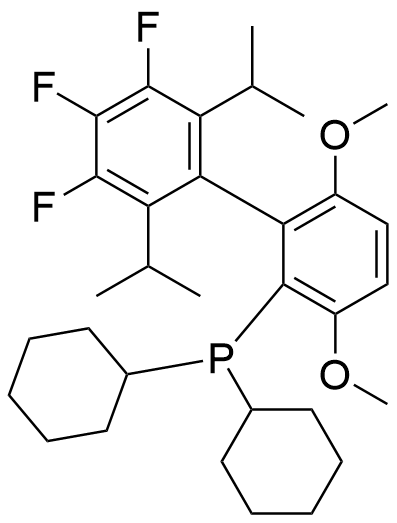 2-(二环己基膦)-3,6-二甲氧基-2',6'-二异丙基-3',4',5'-三氟基-1,1'-联苯