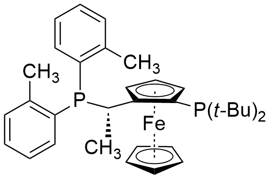 (S)-1-[(Rp)-2-(二叔丁基膦)二茂铁基]乙基二-2-甲基苯基膦