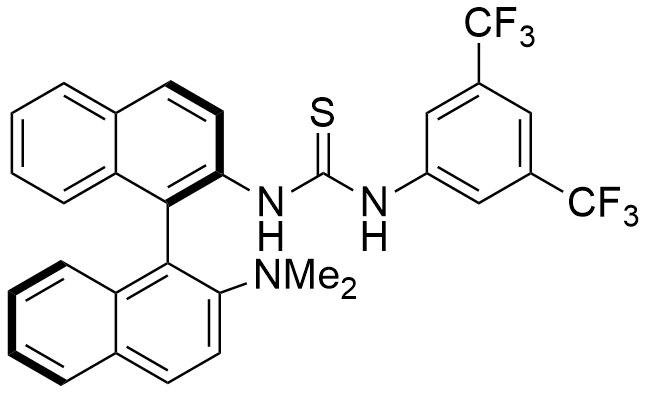 N-[3,5-双(三氟甲基)苯基]-N'-[(R)-2'-(二甲基氨基)[1,1'-联萘]-2-基]硫脲