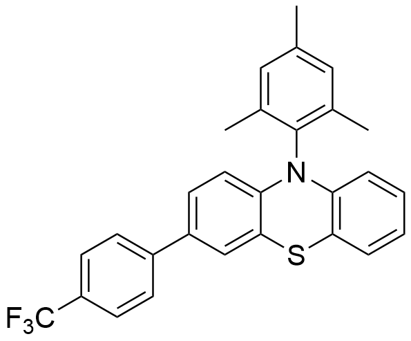 3-[4-三氟甲基苯基]-10-[2,4,6-三甲基苯基]-10H-吩噻嗪