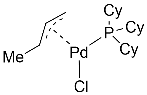 氯(巴豆基)(三环己基磷)钯(II)
