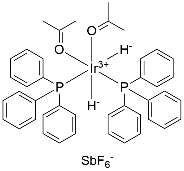 IrH2(C3H6O)2(PPh3)2SbF6