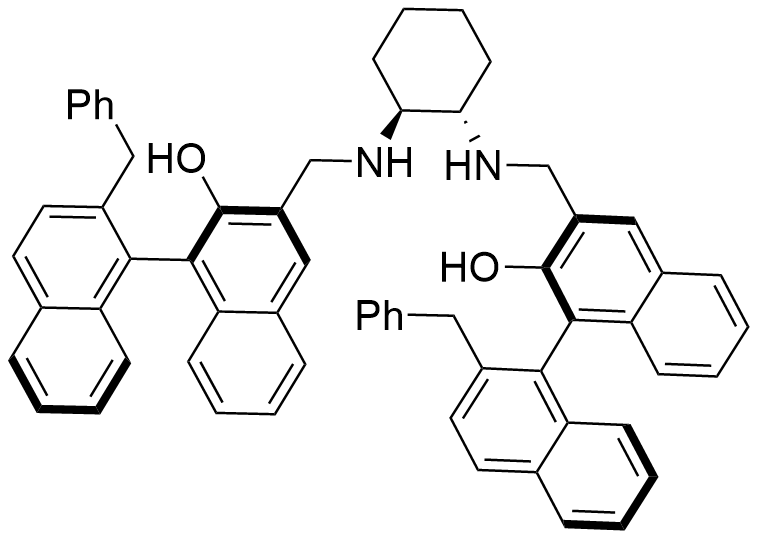 (R)-2'-苄基-3-((((1S,2S)-2-((((R)-2'-苄基-2-羟基-[1,1'-联萘]-3-基)甲基)氨基)环己基)氨基)甲基)-[1,1'-联萘]-2-醇