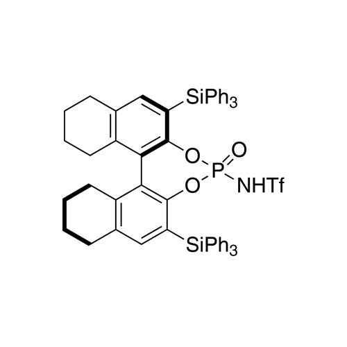 1,​1,​1-​Trifluoro-​N-​[(11bR)​-​8,​9,​10,​11,​12,​13,​14,​15-​octahydro-​4-​oxido-​2,​6-​bis(triphenylsilyl)​dinaphtho[2,​1-​d:1',​2'-​f]​[1,​3,​2]​dioxaphosphepin-​4-​yl]​methanesulfonamide