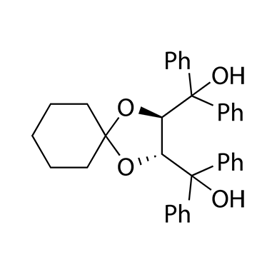 (2R,3R)-1,4-二氧杂螺[4.5]癸烷-2,3-二基-双(二苯基甲醇)