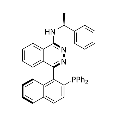 （R)-(+)-4 - [2 - （二苯基膦）- 1 -萘]- N -[（S）- 1-苯乙基] -1 - 二氮杂萘胺